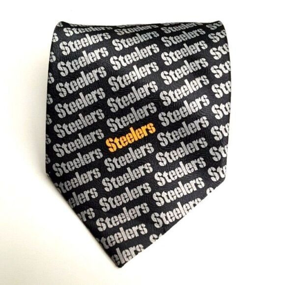 Pittsburgh Steeler Men Tie - Picture 1 of 8